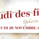 jeudi des filles